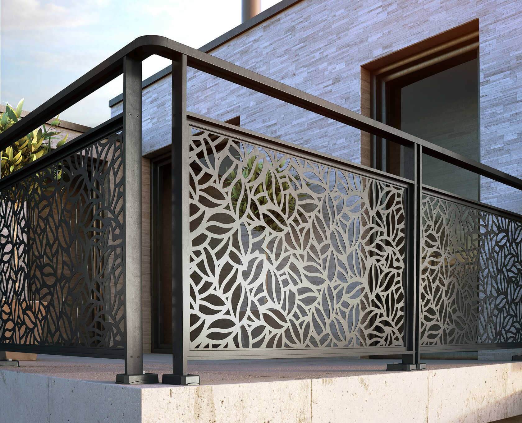 installation garde-corps aluminium Verrieres Le Buisson